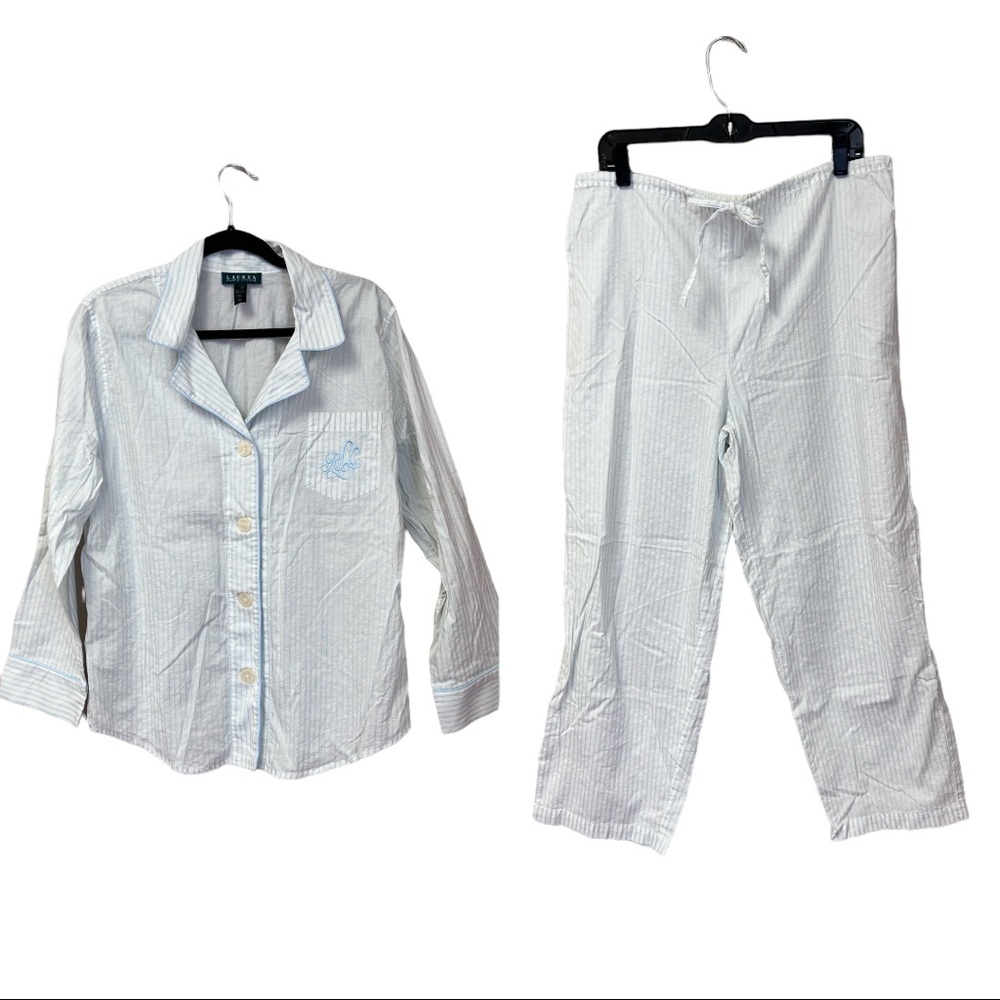 Ralph Lauren White Pajama Set